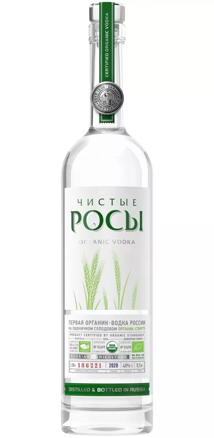 Водка Чистые Росы