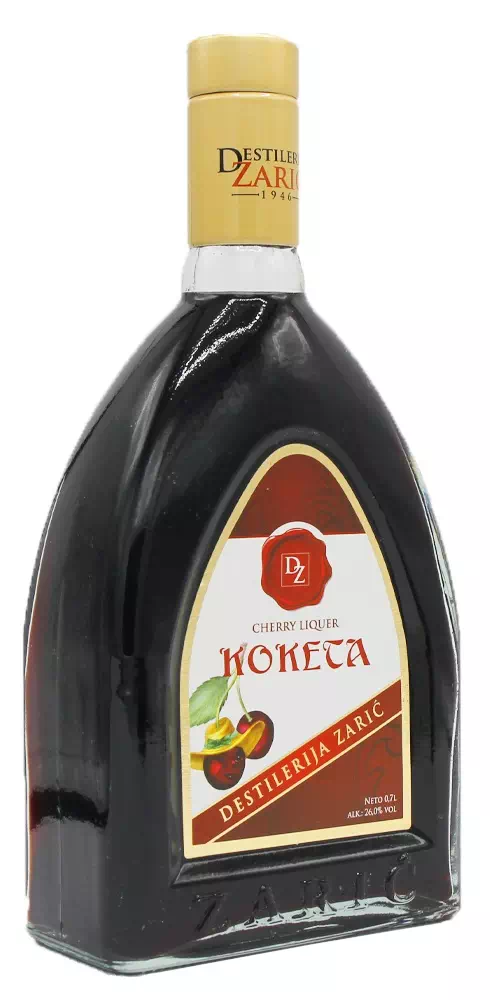 Ликёр десертный Зарич "Кокетка" Вишнёвый